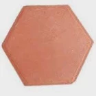 Paving Block Red Hexagon 6 Cm Thick 5