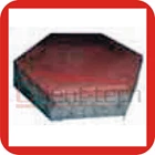 Paving Block Red Hexagon 6 Cm Thick 1