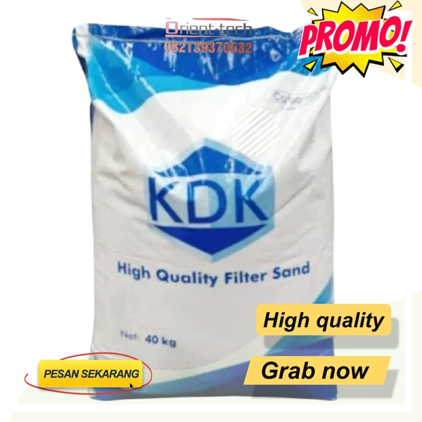 media filter pasir silika kdk kemasan 40 kg