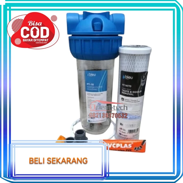 housing water filter package bleu and cto bleu penguin 10 inch