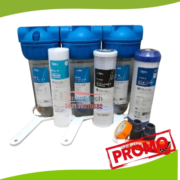 paket filter air penguin bleu pp cto gac 10 inch