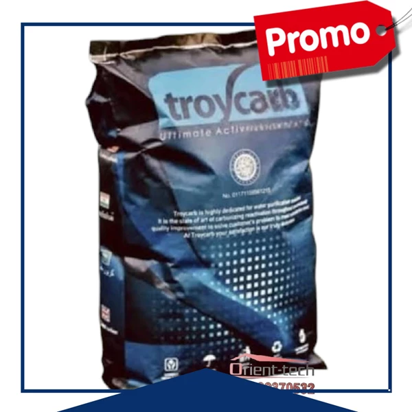 media filter karbon aktif troycarb kemasan 25 kg 