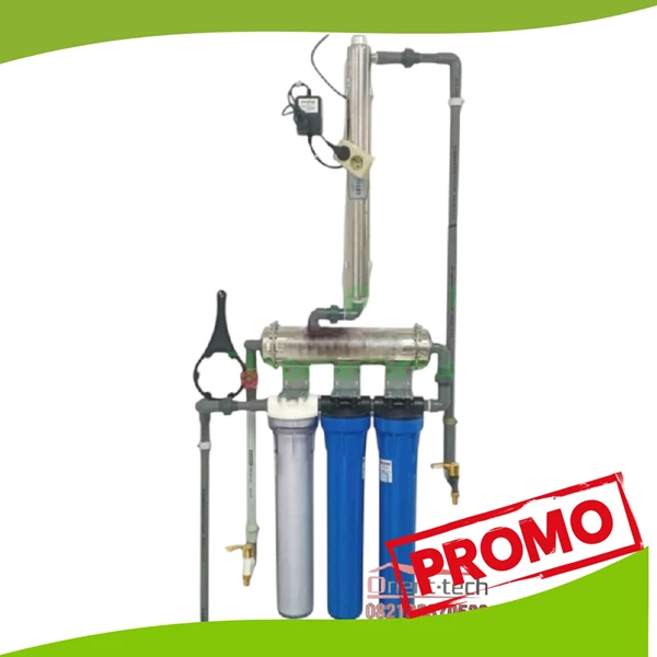 water purifier untuk restoran dan kafe tipe ekonomis kapasitas 12 LPM