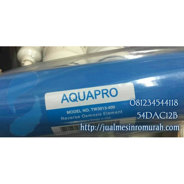 400 GPD Reverse Osmosis Membrane equal 63 gallons per day