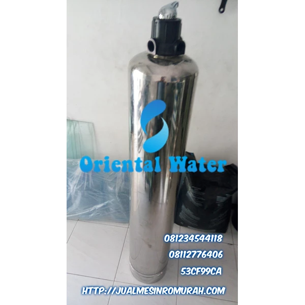 Tabung Filter Stainless Steel 1054 3 Way