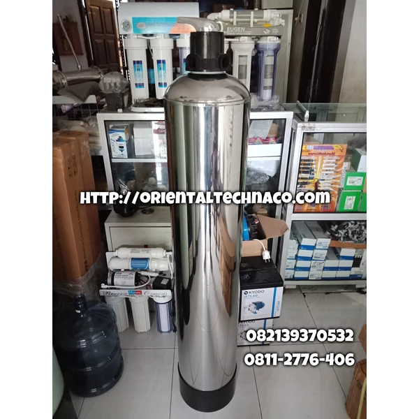 Tabung filter FRP lapis stainless steel