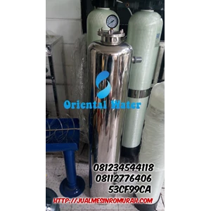 tabung filter stainless manual valve