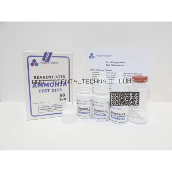 Reagent Ammonia Amonia Test Kit