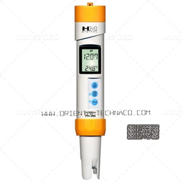 pH Meter Waterproof HM Digital PH 200 