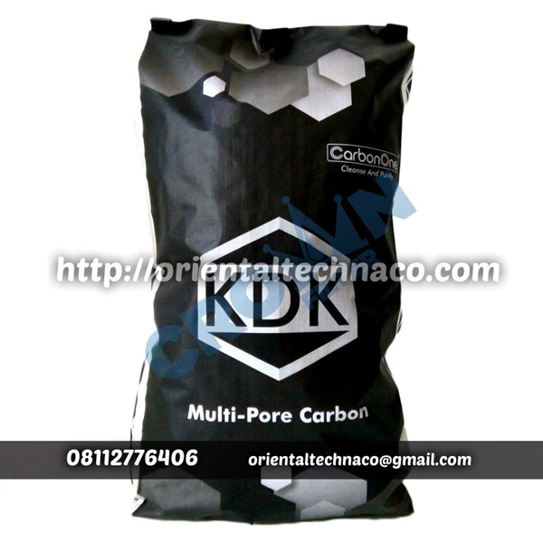 Karbon Aktif KDK Kemasan 25Kg/Zak 
