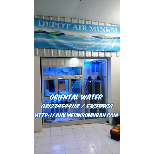 Drinking Water Depot Package RO Machine Refill