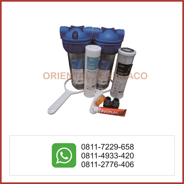 Penguin Water Filter Package BLEU 10"-PP+CTO