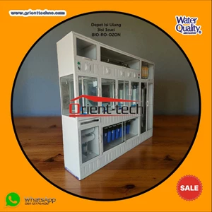 Paket Mesin Depot Isi Ulang RO 1000 GPD Lengkap Ozon & Bio Mineral