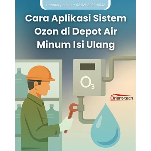 Cara Aplikasi Sistem Ozon di Depot Air Minum Isi Ulang