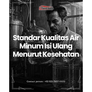 Standar Kualitas Air Minum Isi Ulang Menurut Kesehatan
